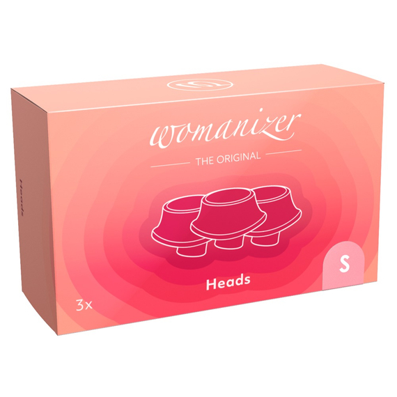 Womanizer Premium Eco - pótszívóharang szett - pink (3db) - S