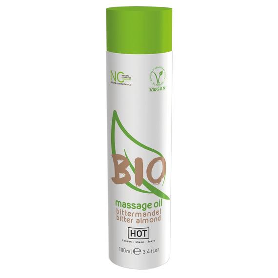 HOT BIO - vegán masszázsolaj - mandula (100ml)