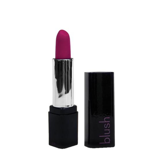 Blush Lipstick Rosé - vízálló rúzsvibrátor (fekete-pink)