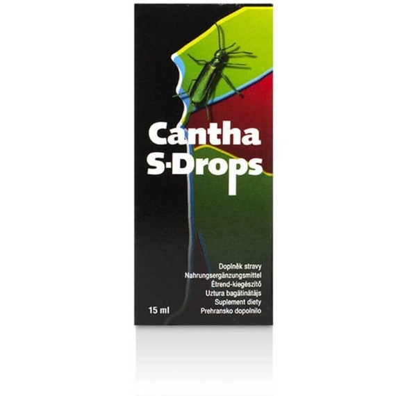 Cantha S-drops - étrendkiegészítő cseppek férfiaknak - 15ml