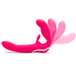Kép 4/5 - Happyrabbit Strapless - tartópánt nélküli felcsatolható vibrátor (pink)