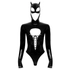 Kép 4/8 - Black Velvet - hosszúujjú Batwoman body (fekete)