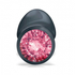 Kép 3/8 - Dorcel Geisha Plug Ruby M - pink köves anál dildó (fekete)