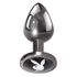 Kép 1/6 - Playboy Tux - anál dildó - kicsi (ezüst)