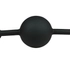 Kép 4/4 - Easytoys - szájpecek szilikon labdával (fekete)