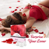 Kép 2/5 - LoversPremium - rózsaszirom szett (103 részes) - piros