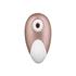 Kép 2/8 - Satisfyer Deluxe - akkus vízálló csiklóizgató (bézs-fehér)