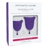 Kép 2/3 - Jimmy Jane Menstrual Cup - menstruációs kehely szett (lila)