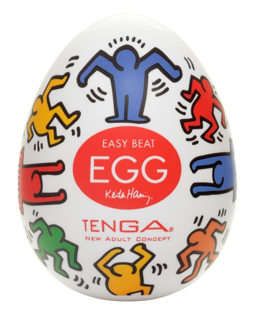 TENGA Egg Keith Haring Dance - maszturbációs tojás (1db)