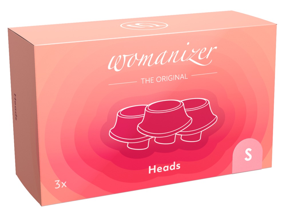 Womanizer Premium Eco - pótszívóharang szett - pink (3db) - S