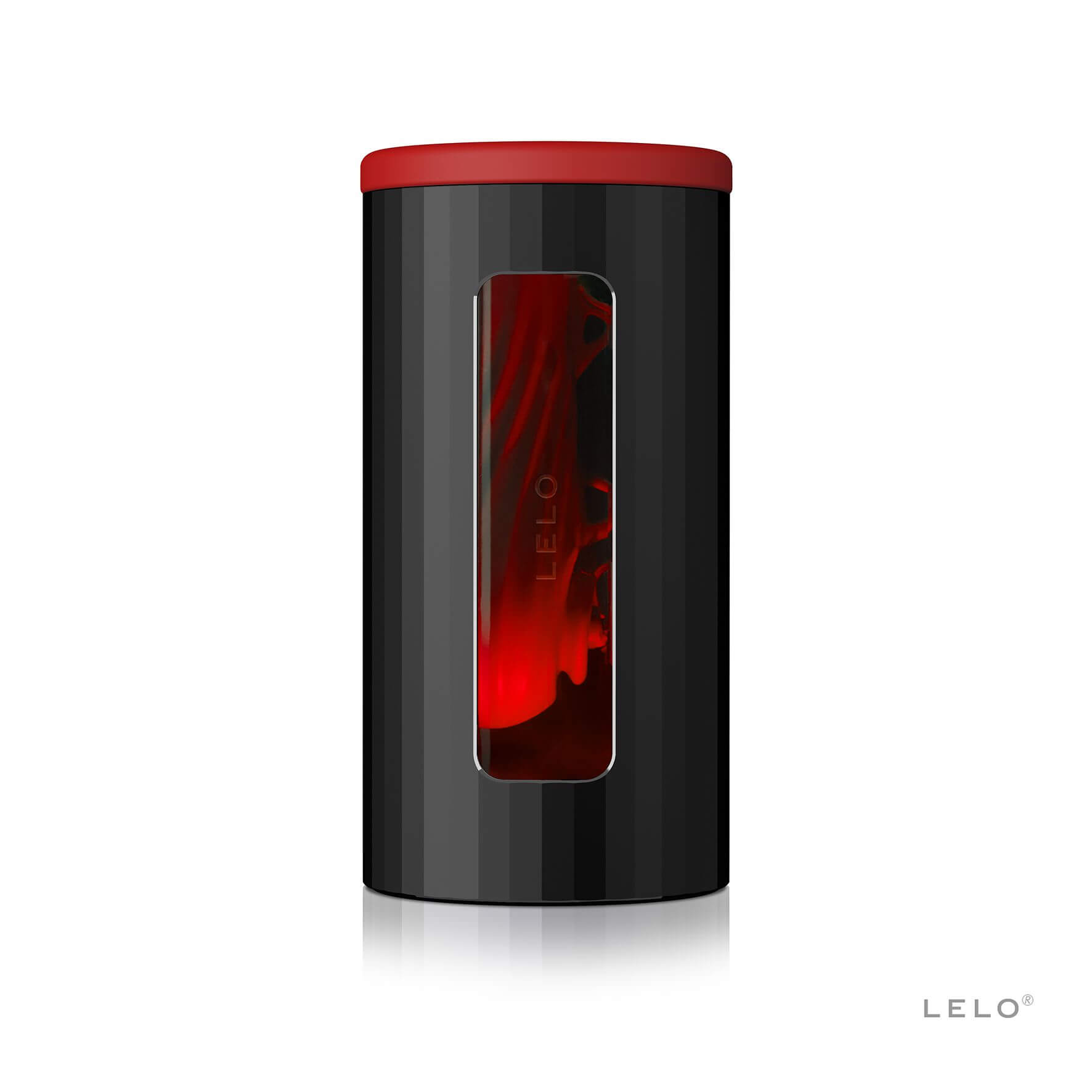 LELO F1s V2 - Okos, akkus, interaktív maszturbátor (fekete-piros)