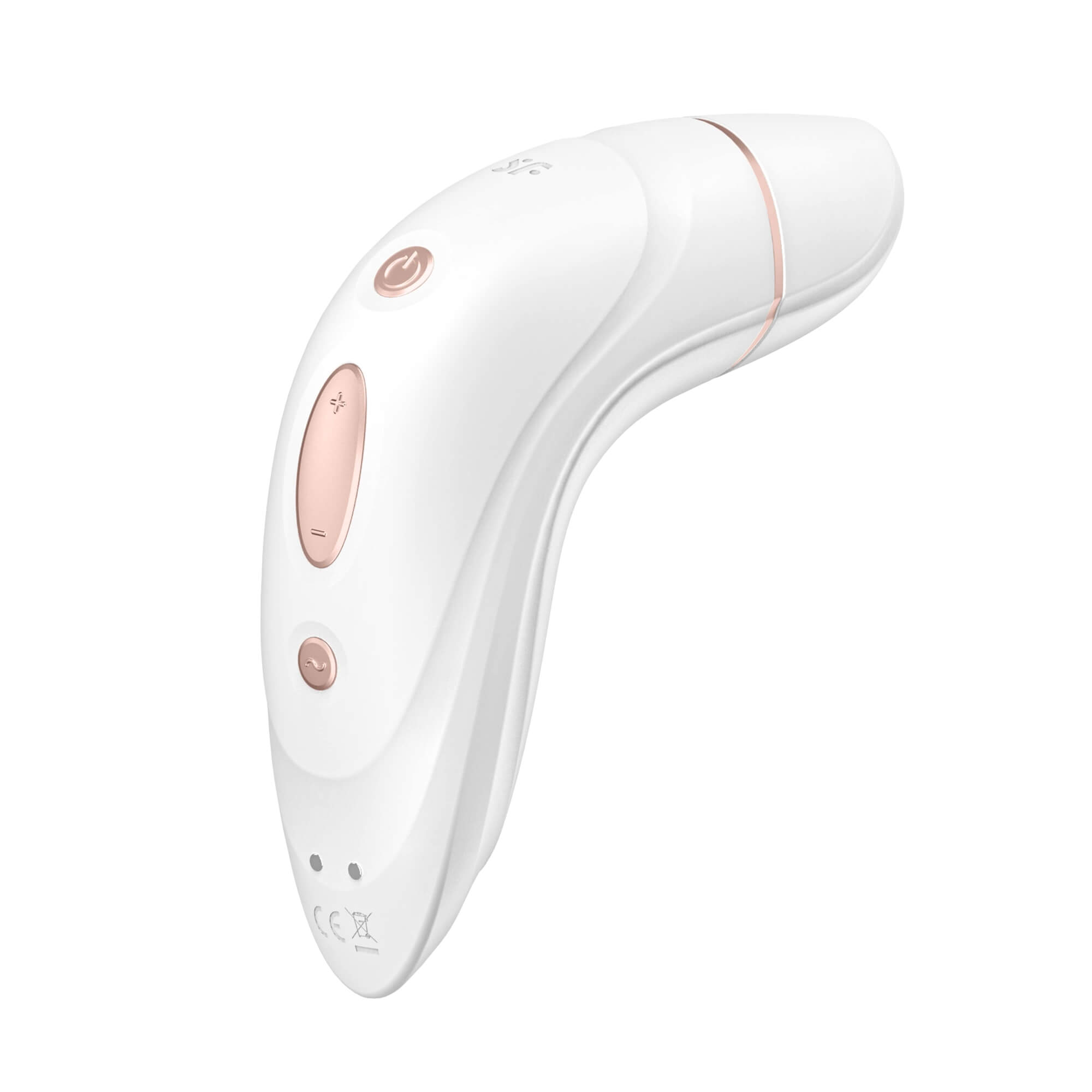 Satisfyer Pro 1+ - akkus, vibráló csiklóizgató (fehér)