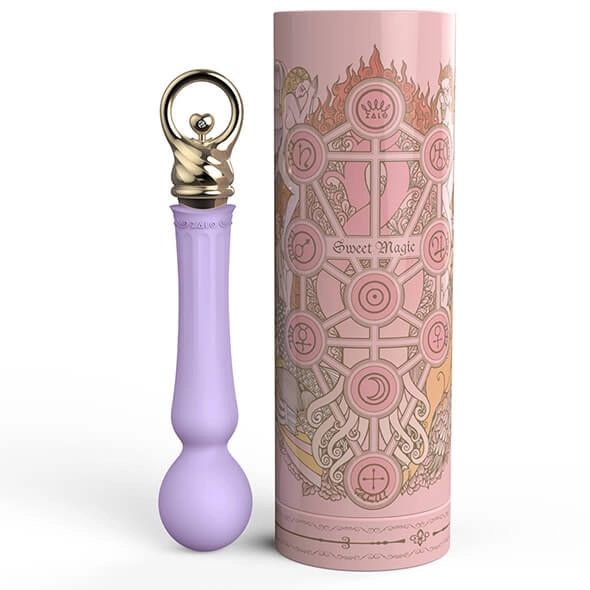 ZALO Confidence - akkus, luxus masszírozó vibrátor (lila)